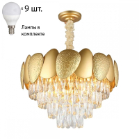 Люстра подвесная с лампочками Omnilux OML-66903-09+Lamps