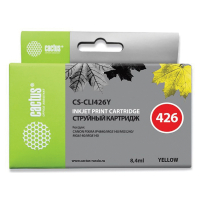 Картридж струйный CACTUS (CS-CLI426Y) для CANON Pixma MG5140/MG5240/MG6140/MG8140, желтый (362004)
