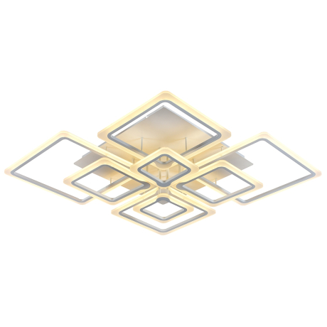 Светодиодная люстра с ПДУ Profit Light 8050/8 WHT 252W 