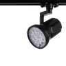 Однофазный LED светильник 18W 4000К для трека Pianta Arte Lamp A6118PL-1BK 