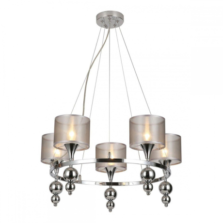 Подвесная люстра Escada 1130/5S E14*40W Chrome RAISED 