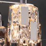 10101/5 хром/прозрачный хрусталь Strotskis Потолочная люстра Eurosvet Scoppio a044067 