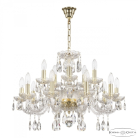 Люстра 117/10+5/240 G Bohemia Ivele Crystal