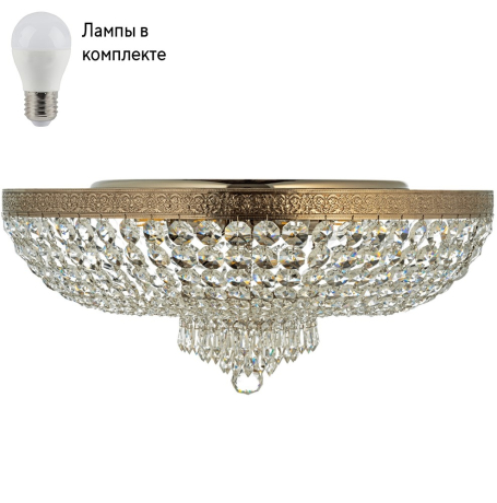 Потолочная люстра с лампочками Arti Lampadari Santa E 1.2.60.600 N+Lamps 
