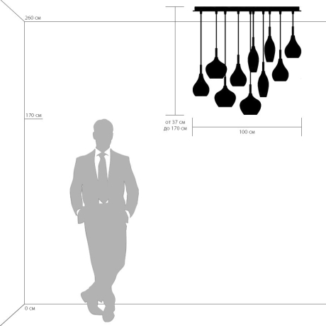 Подвесной светильник Lightstar Pentola 803125 