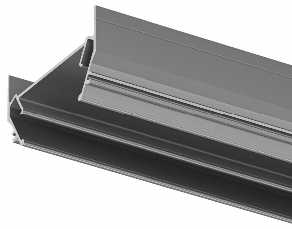 Профиль встраиваемый Denkirs TR3050 TR3050-AL