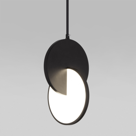 Подвесной светодиодный светильник Eurosvet Lang 50225/1 LED черный 