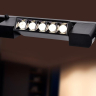Однофазный LED светильник для трека Ambrella light Track System GL6688 BK 
