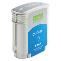 Картридж струйный CACTUS (CS-C4911) для плоттеров HP DesignJet 500/510/800, голубой (361863)