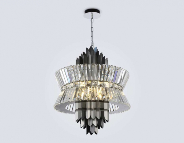 Подвесная люстра с хрусталем Ambrella light High Light LH41020 