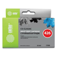 Картридж струйный CACTUS (CS-CLI426C) для CANON Pixma MG5140/MG5240/MG6140/MG8140, голубой (362005)