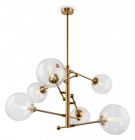 Люстра на штанге Freya Maddison FR5115PL-06BZ 