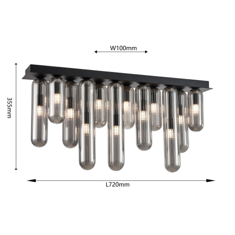 Потолочный светильник  Favourite Stalactit 4454-12P 