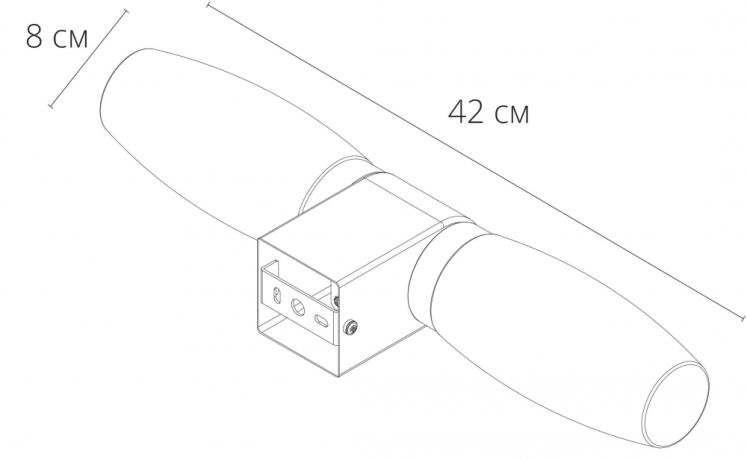 Подсветка для зеркал Arte Lamp Aqua A1209AP-2CC 