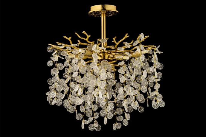 Потолочная люстра с лампочками Dio D arte Tavenna H 1.3.46.102 A+Lamps 