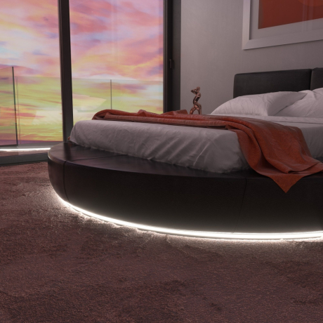 2м. Гибкий алюминиевый профиль для светодиодной ленты Elektrostandard LL-2-ALP012 (a043144) 