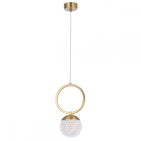 Подвесной светильник Crystal Lux Carolina SP1 V1 BRASS 