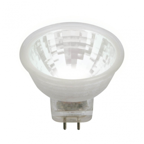 Светодиодная лампа GU4 3W 4000K (белый) Uniel LED-MR11-3W/NW/GU4/220V GLZ21TR (UL-00001703) 