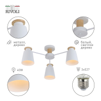 Потолочная люстра Rivoli Adna 9112-303 (Б0053435)