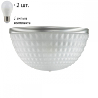 Бра Odeon Light Malaga с лампочками 4937/1W+Lamps E27 P45