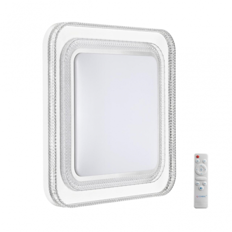 Настенно-потолочный светильник с пультом ДУ Sonex Maron Suzy Silver 7685/EL 