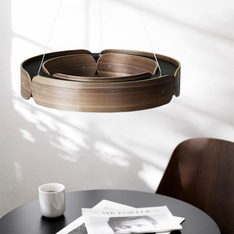 Подвесной кольцевой светильник Range 1 D70 Black walnut ImperiumLoft RANGE01 (195534-26) 