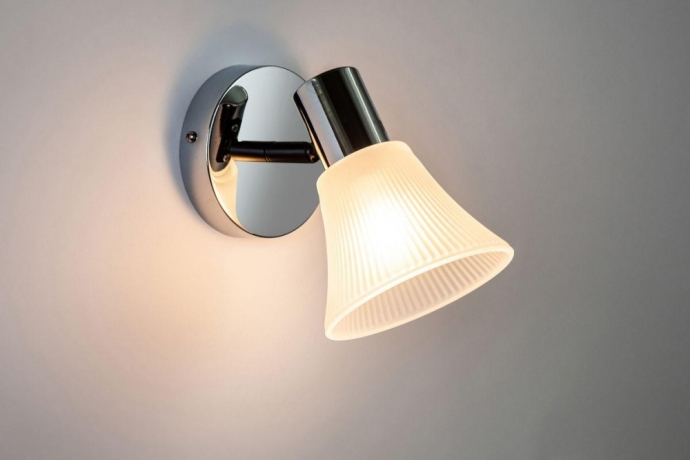 Нарушена упаковка!  <266156> Спот Escada 661/1A E14*60W Chrome/Black HORN