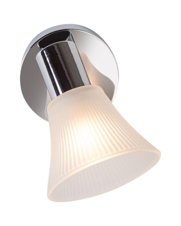 Нарушена упаковка!  <266156> Спот Escada 661/1A E14*60W Chrome/Black HORN