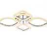 Потолочная диммируемая люстра с пультом ДУ Ambrella light FA5148 CH 