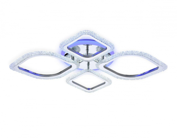 Потолочная диммируемая люстра с пультом ДУ Ambrella light FA5148 CH 