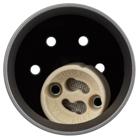 Подвесной светильник Эра PL15 GR MR16 GU10 графит (Б0061378) 