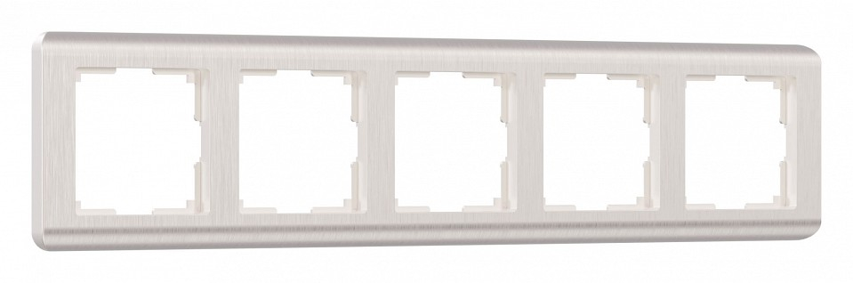 Рамка на 5 постов Werkel Stream (перламутровый) W0052113