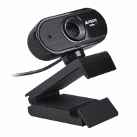 Веб-камера A4TECH PK-925H, 2 Мп, микрофон, USB 2.0, регулируемый крепеж, черная, 1413193 (513941)