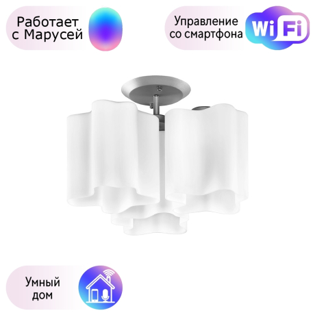 Потолочная люстра Lightstar с поддержкой Маруся Nubi 802030 