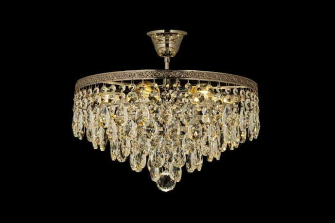 Люстра потолочная с Led лампочками в комплекте Arti Lampadari Castellana E 1.3.38.601 N+Lamps 