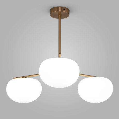 Люстра на штанге со стеклянными плафонами Eurosvet Like 30190/3 (a065711) 