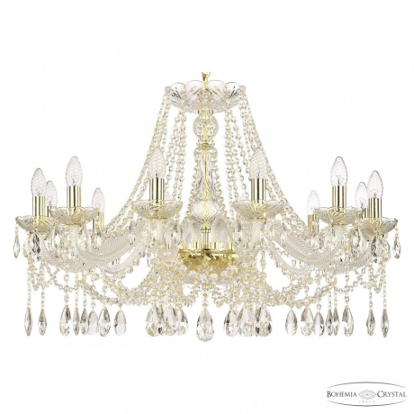 Подвесная люстра Bohemia Ivele Crystal 107 107/12/300 G 