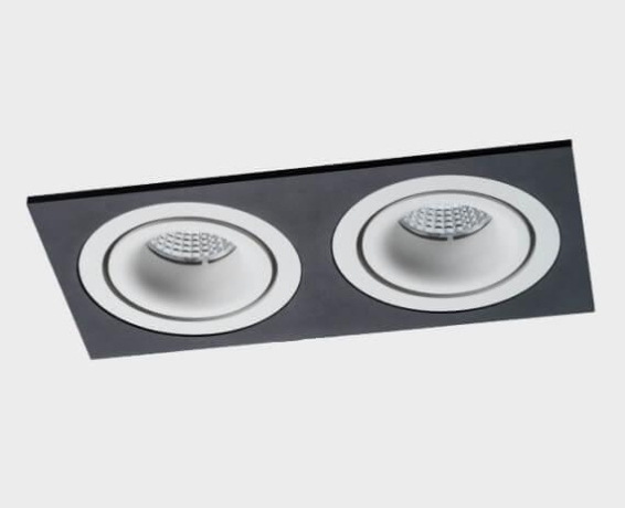 Рамка декоративная Italline IT02-QRS2 black 