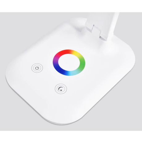 Светодиодная настольная лампа с RGB подсветкой Ambrella light Desk DE530 