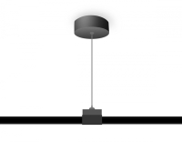 Нарушена упаковка!  <284382> Комплект подвесной для однофазного трека 1м. Ambrella light Track System  BK GL7033