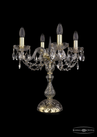 1402L/4/141-47/G Настольная лампа Bohemia Ivele Crystal 