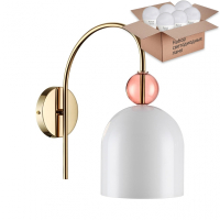 Бра с лампочкой Lumion Gillian 4589/1W+Lamps E27 P45