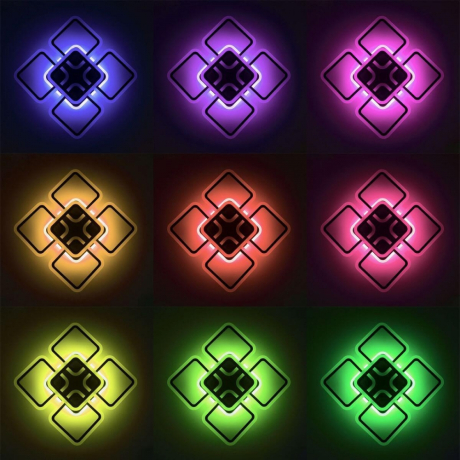 Потолочная светодиодная люстра с голосовым управлением Citilux Марсель Смарт CL232A155E 