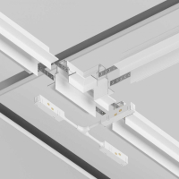 Коннектор питания T-образный для магнитного шинопровода Maytoni Technicall Gravity TRA004CWT-22W