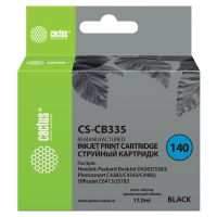 Картридж струйный CACTUS (CS-CB335) для HP C4283/C4383/J5783/Deskjet D4263, черный (361889)