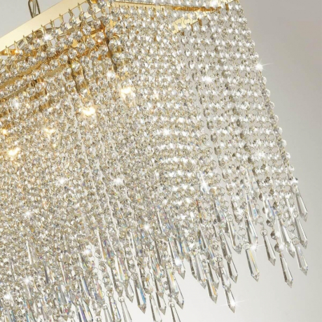 Люстра подвесная со светодиодными лампочками E14, комплект от Lustrof. №399847-626774 