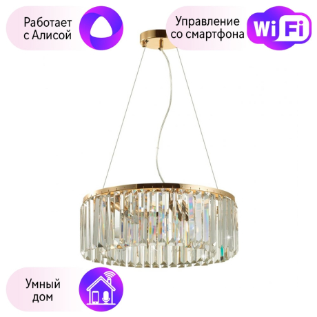 Подвесная люстра Vassa Odeon Light с поддержкой Алиса 4987/6-A 