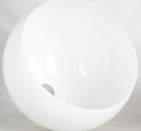 Торшер изогнутый белый Lussole Lgo LSP-0643 