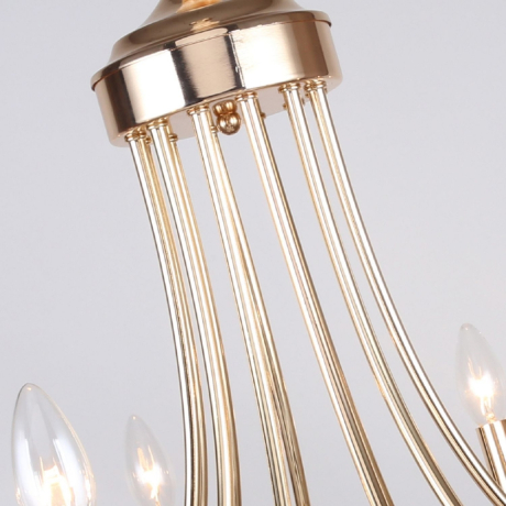 Люстра с лампочками, подвесная, комплект от Lustrof. №179018-617508 