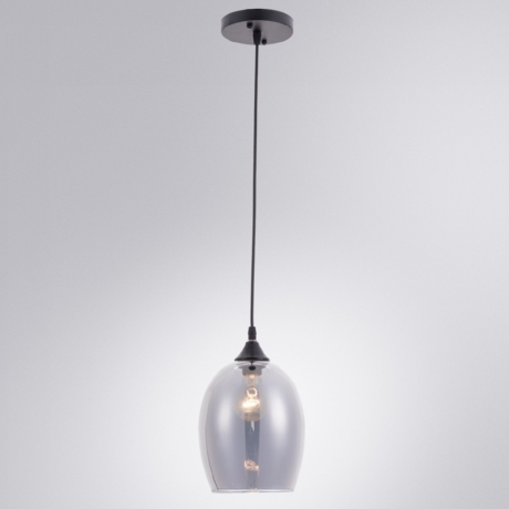 Подвесной светильник с лампочкой Arte lamp A4344SP-1BK+Lamps 